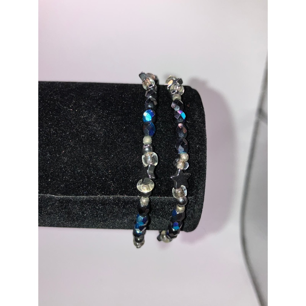 Double-Layer Translucent Colored Beads And Stars … - image 6